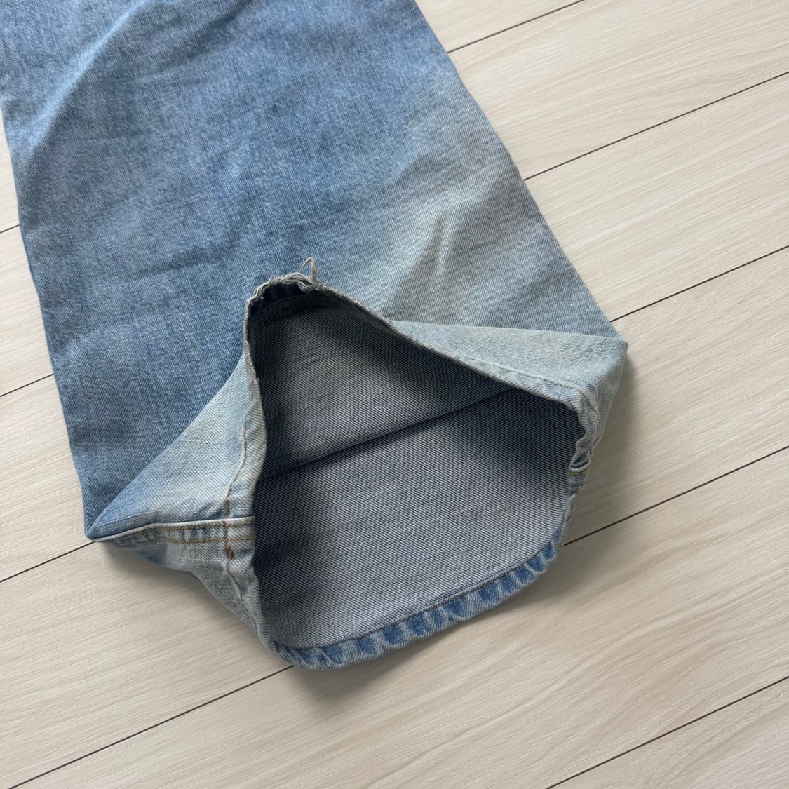 웨이비니스 슬로프 플레어 데님 2 상품이미지6