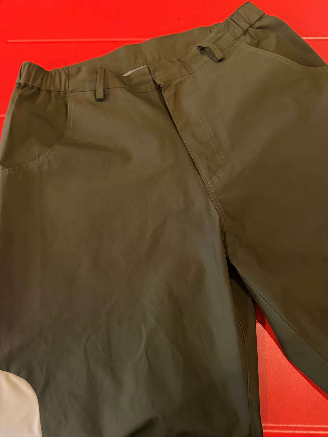 SAN SAN GEAR 산산기어X하이츠 윈드블락 셋업 올리브  상품이미지7