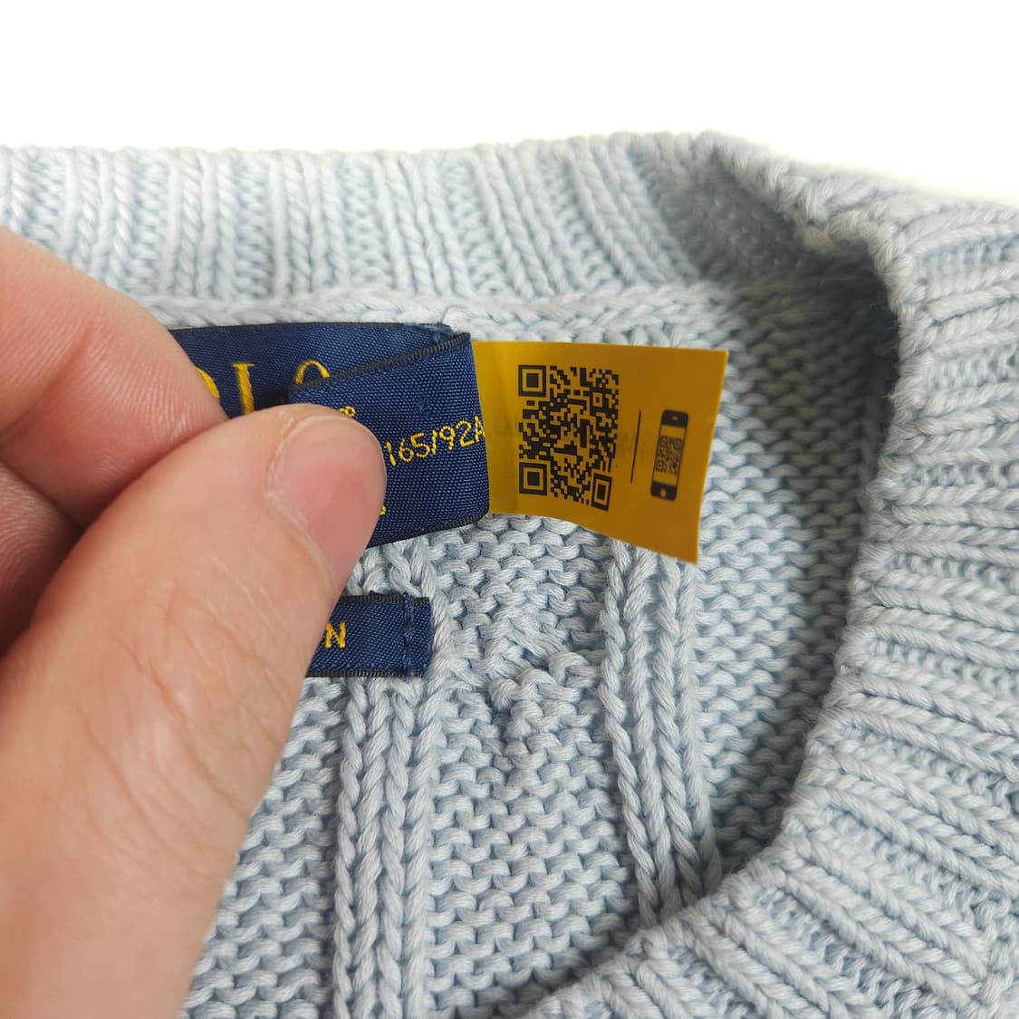 폴로 랄프로렌 반팔 케이블 니트 상품이미지4