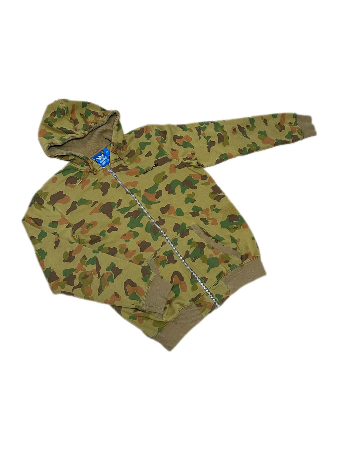 아디다스 카모 기모 후드집업 상품이미지2