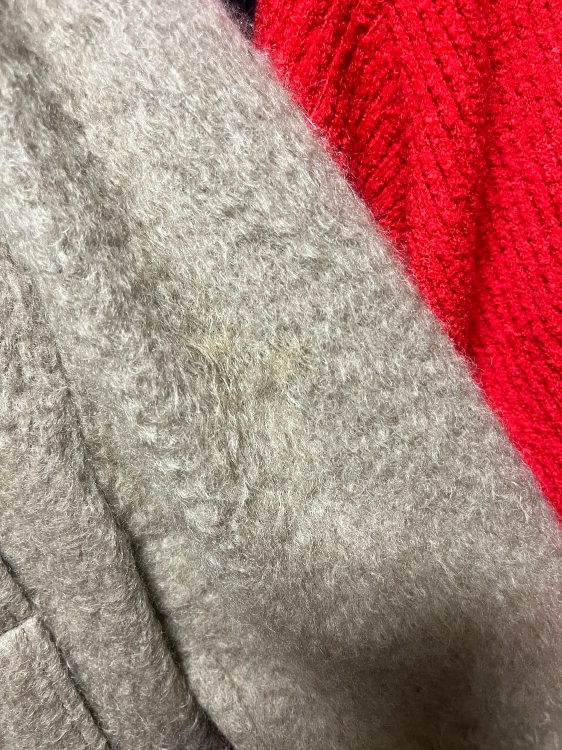 [L] 문선 모헤어 더블 포켓 블루종 상품이미지3