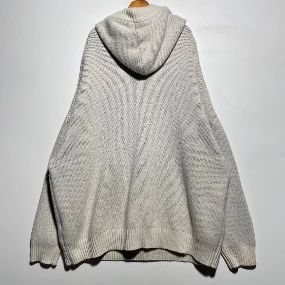 아조바이아조 빅사이즈 후드 니트 상품이미지3