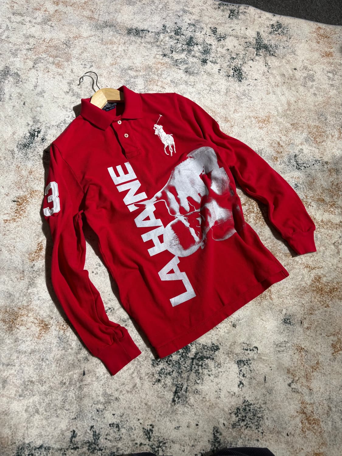 폴로 빅포니 LA HAINE 커스텀 카라 슬리브 상품이미지2