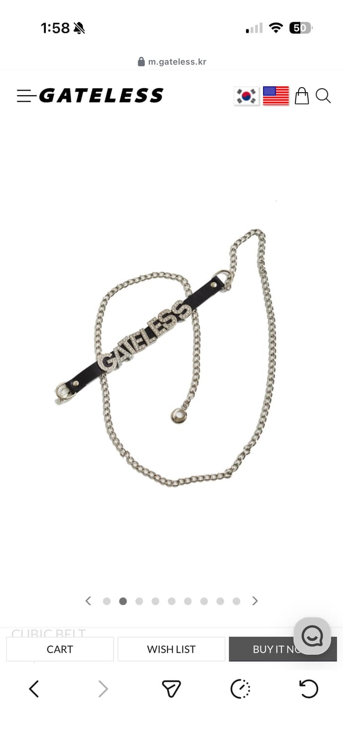 게이트리스 큐빅 벨트 새거팝니다 상품이미지2