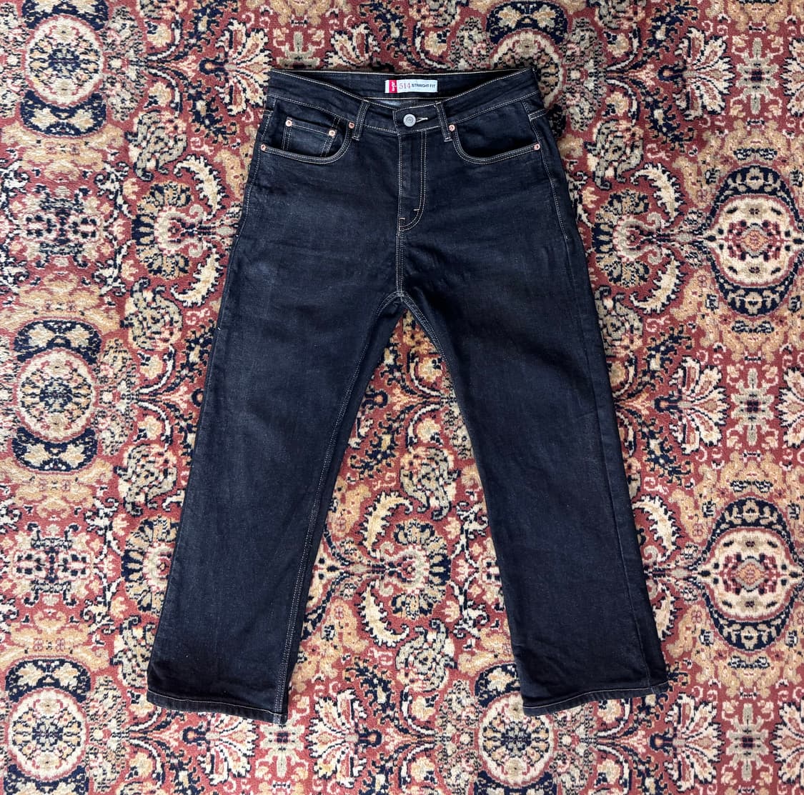 빈티지 리바이스 514 블랙 진 데님 32 (681) 상품이미지1