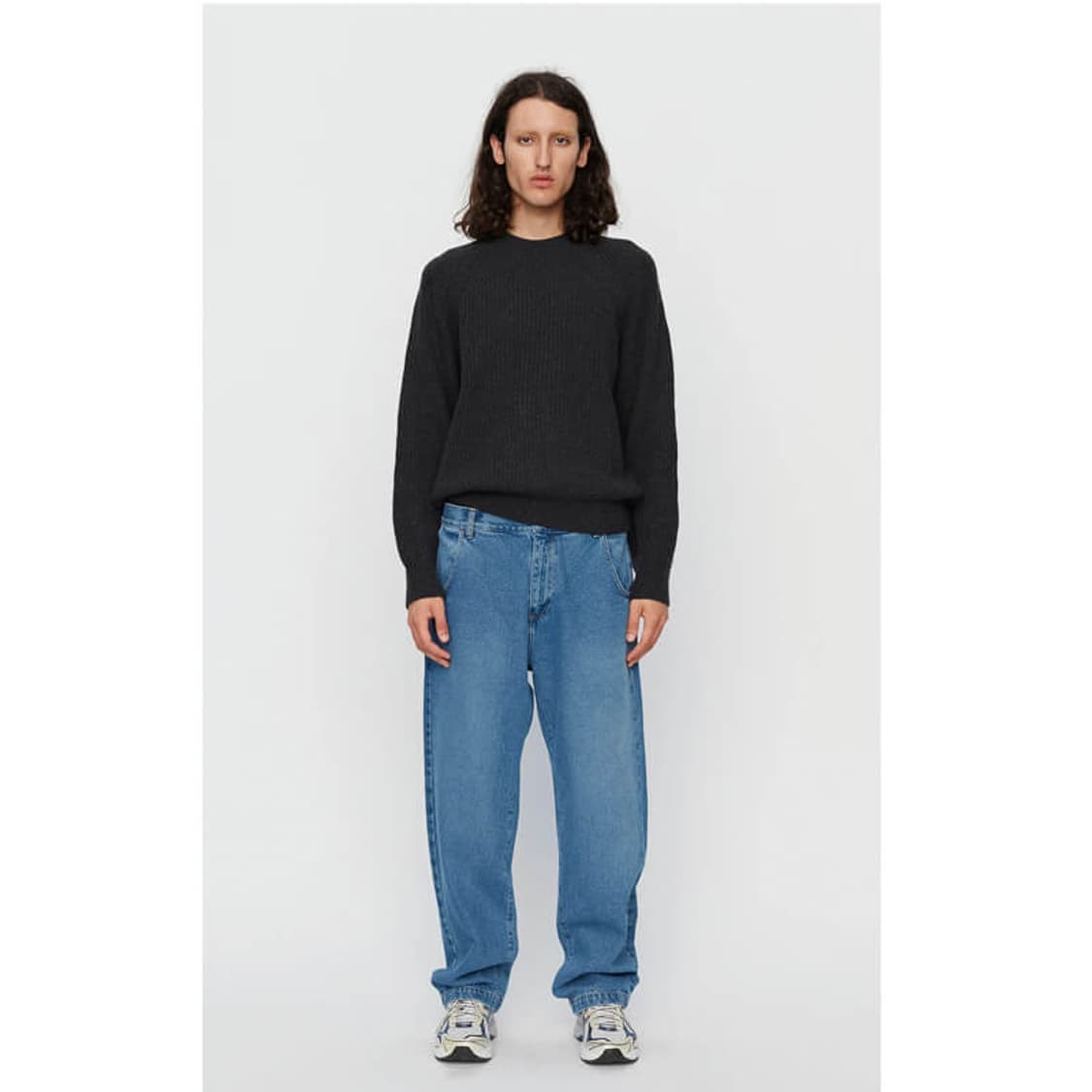 mfpen 레귤러진 라이트블루 M사이즈 상품이미지1