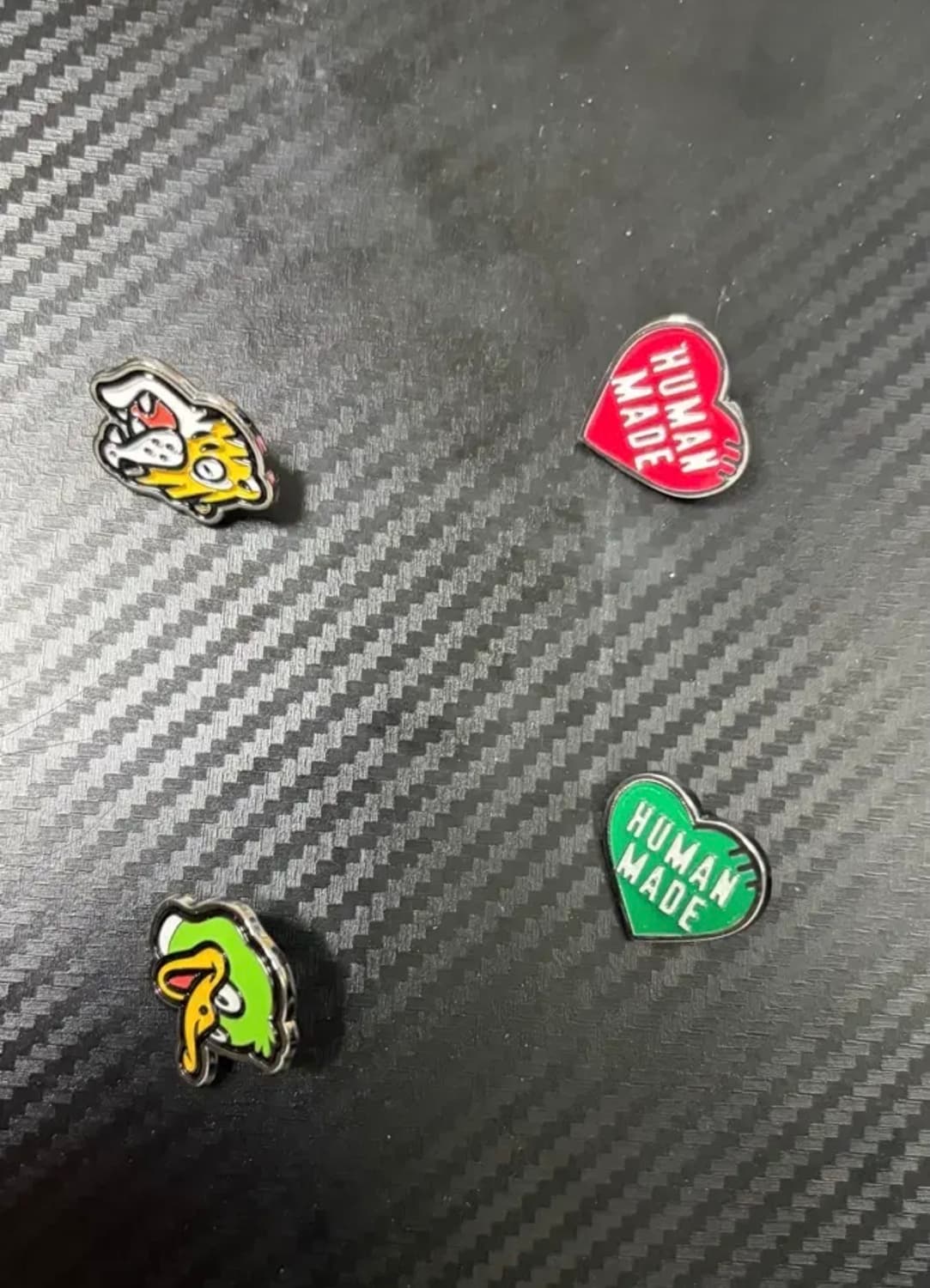 휴먼메이드 뱃지 4종 상품이미지1