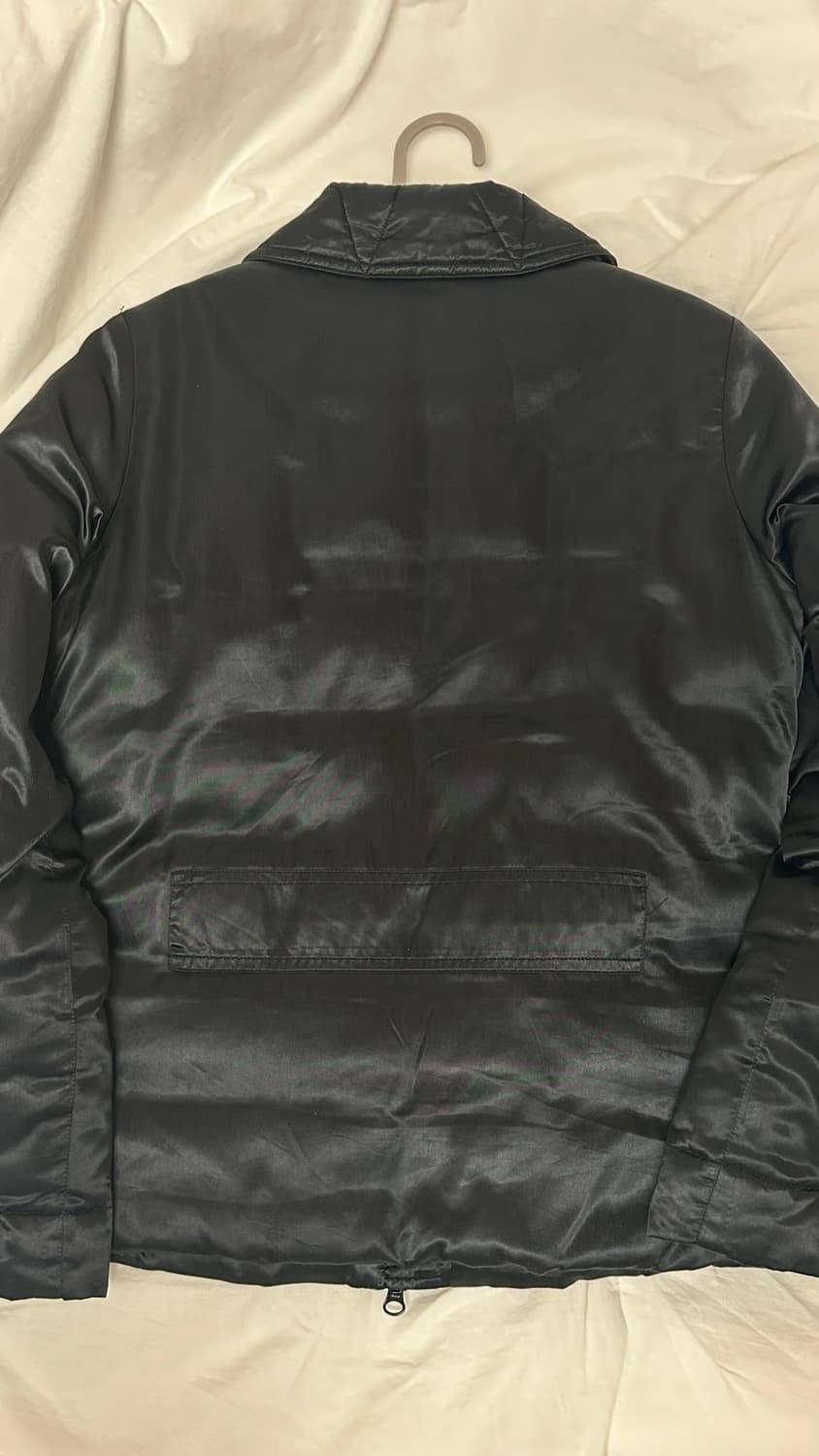 라코스테 블랙 하이넥 버튼 다운 점퍼 / WOMEN L 상품이미지2