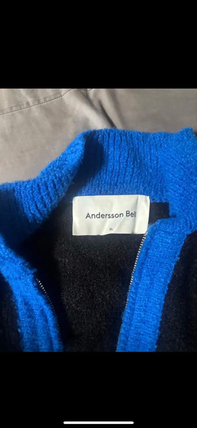앤더슨벨 니트 집업 가디건 XL 사이즈 판매합니다 상품이미지3