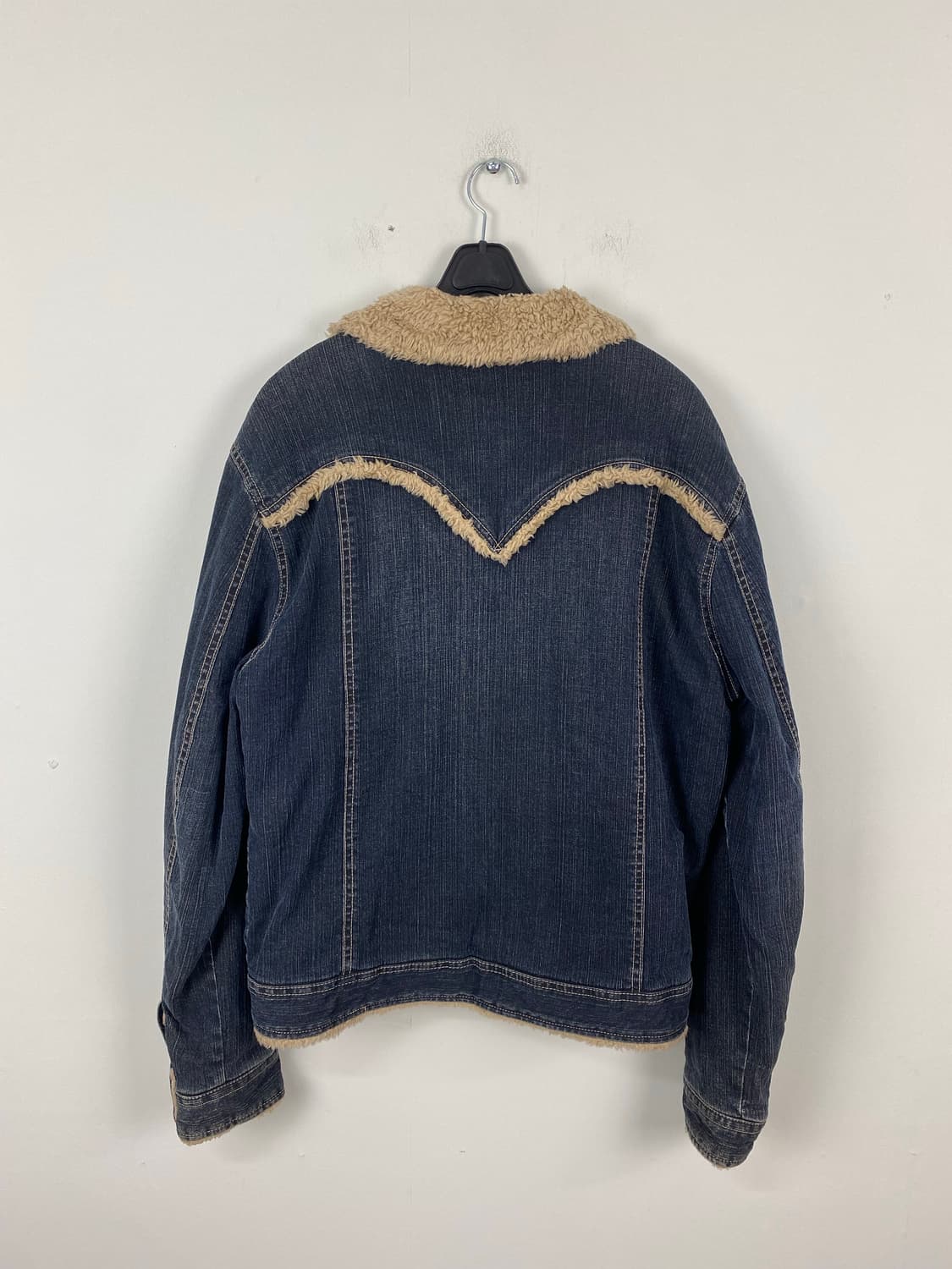 리바이스 레드탭 양털 쉐르파 트러커 데님 자켓 L 상품이미지2