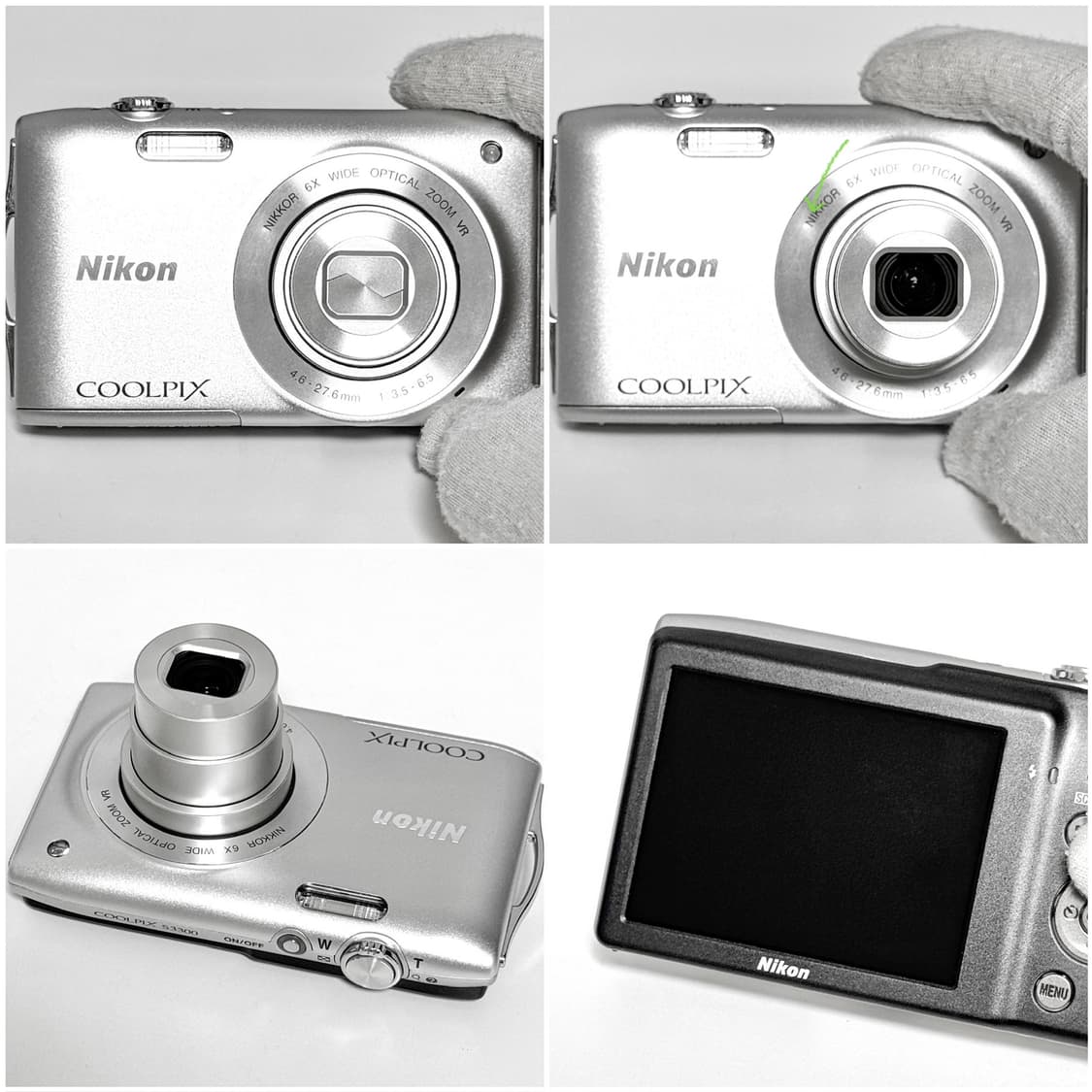 니콘 쿨픽스 S3300 실버 빈티지디카 상품이미지5