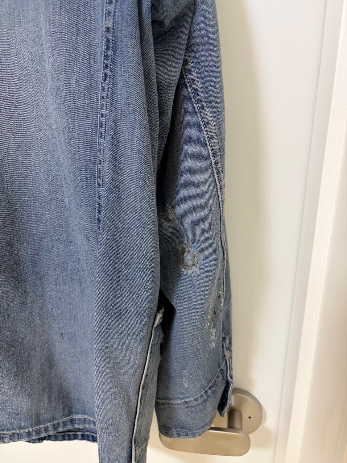 리바이스빈티지클로딩 LVC Lot67 페인팅 스플래터 초어자켓 M 상품이미지7