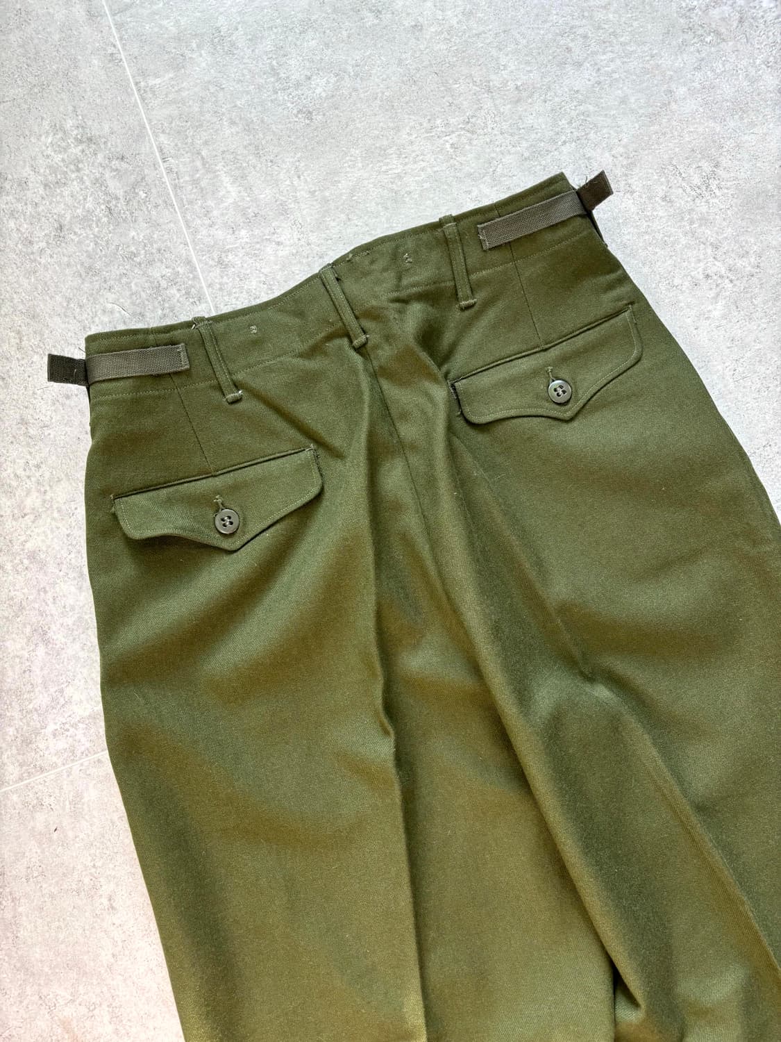50's 미군 M-51 울 필드 트라우져 S-R 데드스탁 상품이미지9