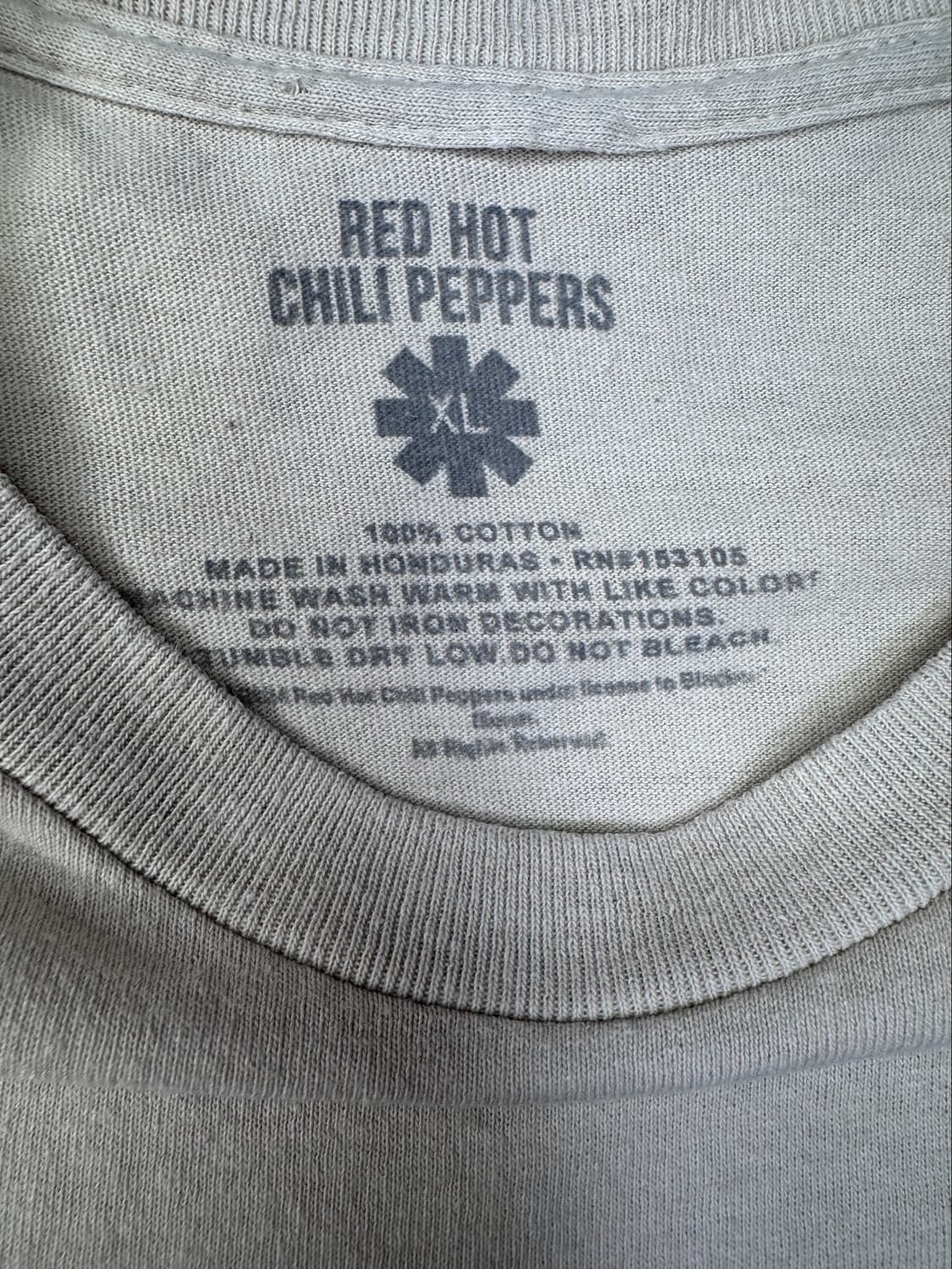 레드핫칠리페퍼스 REDHOTCHILI PEPPERS 오피셜 밴드티 XL 상품이미지3