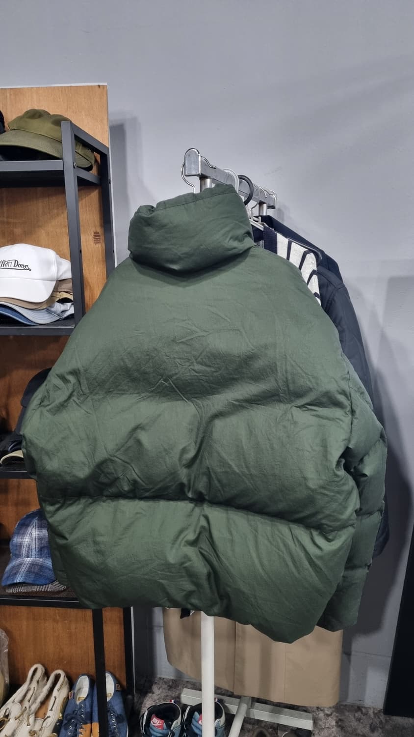 더 니트 컴퍼니 100~105size(M)구스다운 패딩 카키 상품이미지5