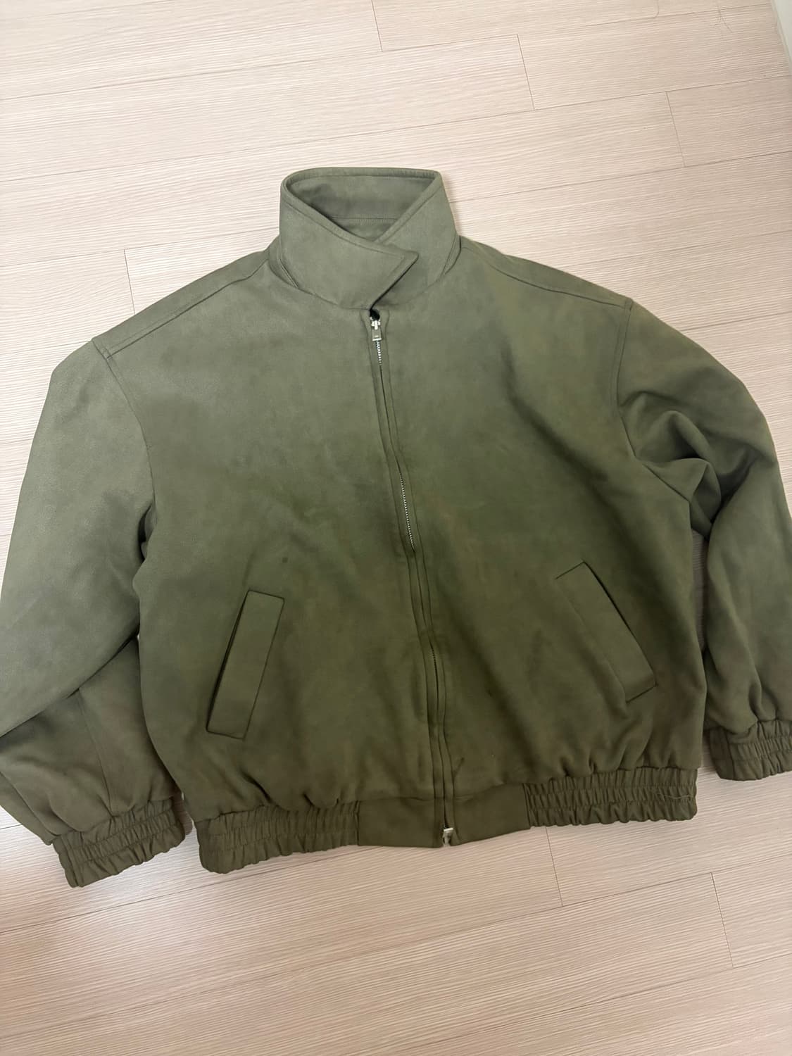 스웨이드 자켓 L 상품이미지1