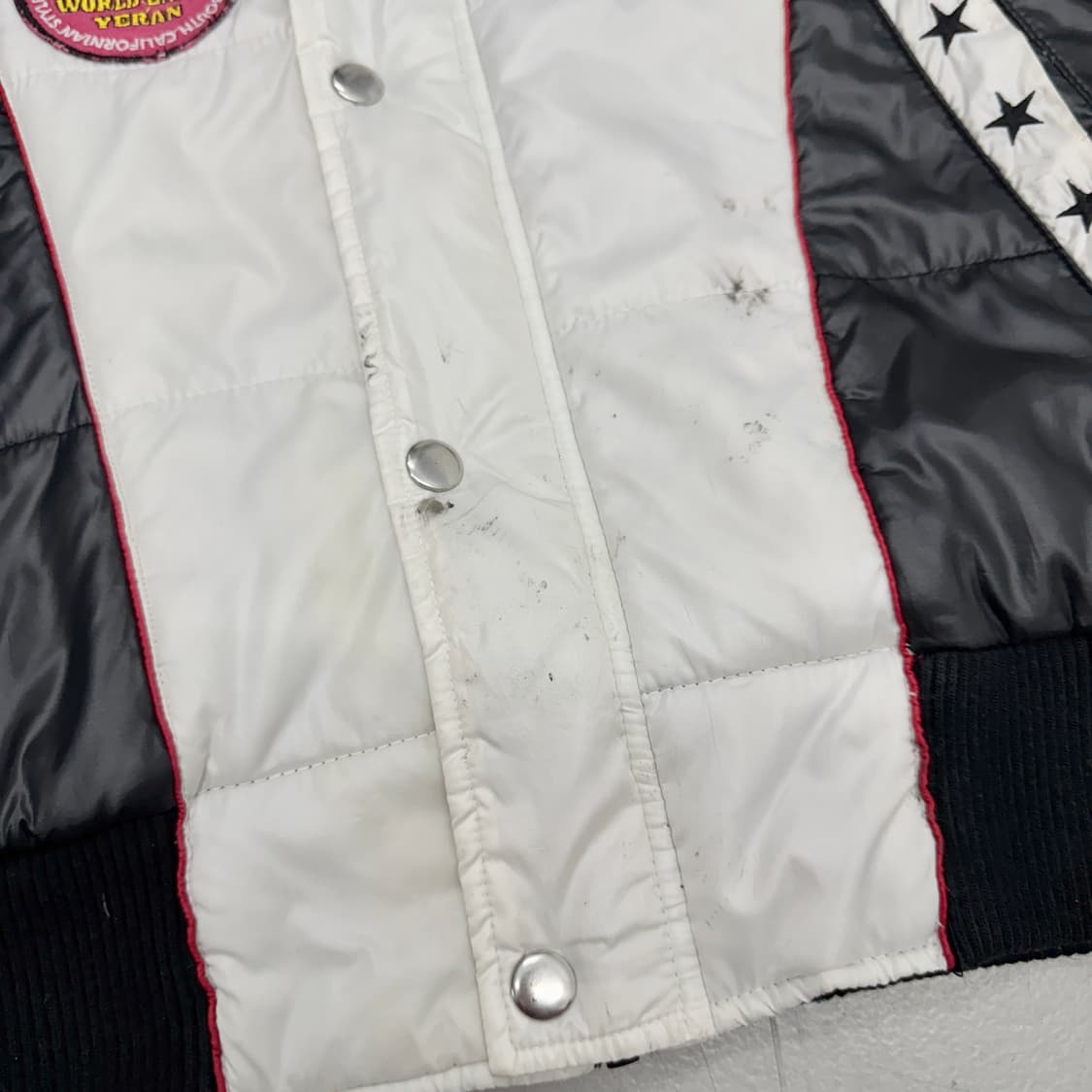 JPN 제팬 레이싱 패치 패딩 자켓 상품이미지7