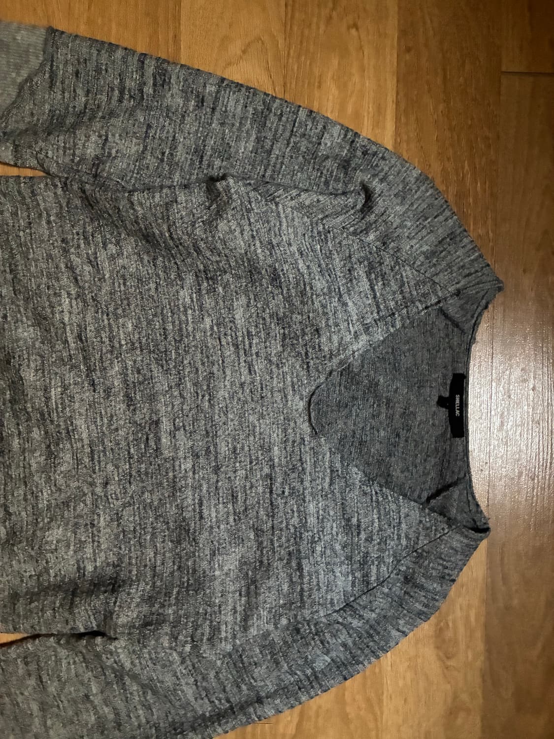 Shellac v neck distressed sleeve 46(M) 상품이미지3