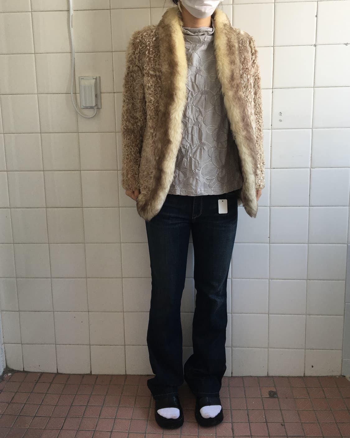 Lamb fur jacket 상품이미지7