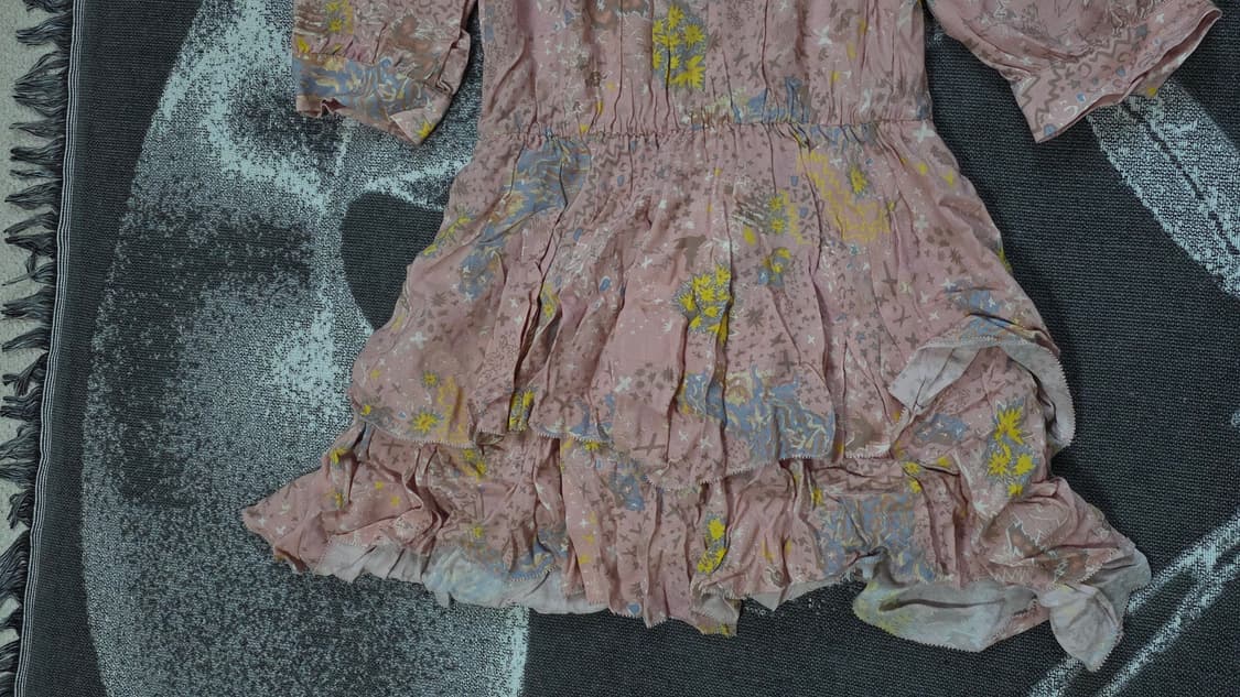 벚꽃룩🌸 쟈딕앤볼테르 루카 프린트 글램 락 드레스 상품이미지9