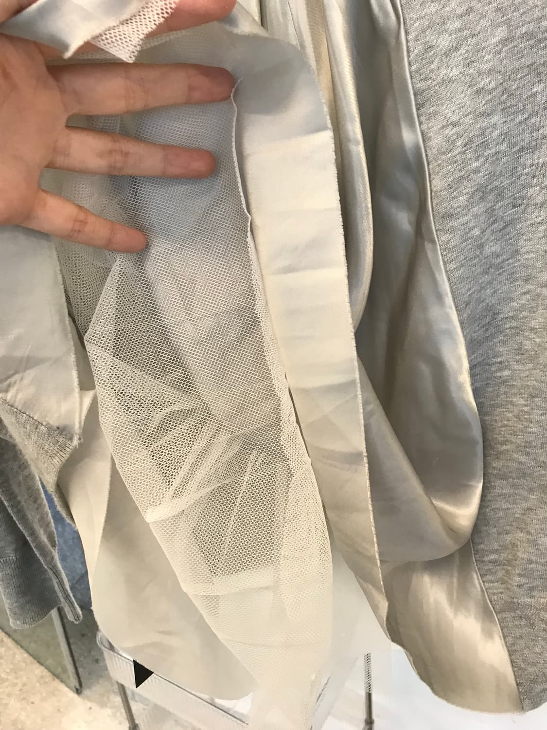 Sacai Hybrid Cardigan 상품이미지5