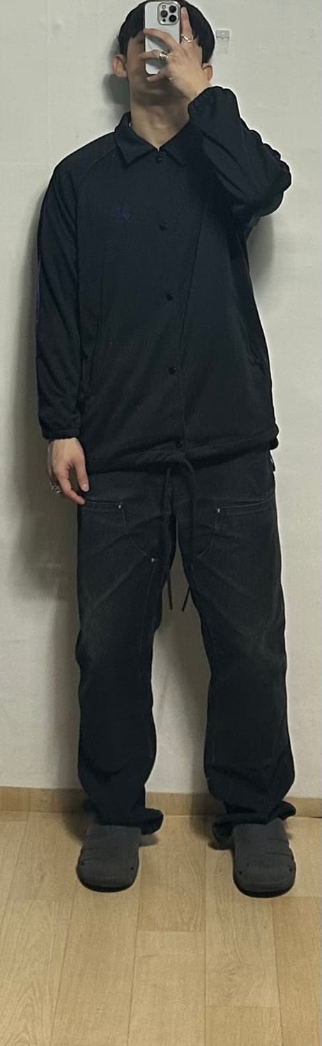 니들스 사이드라인 트랙 코치자켓 상품이미지5