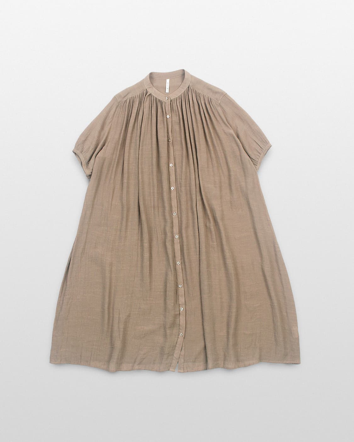 ALLER BIEN Gathered Band Collar One Piec 상품이미지1