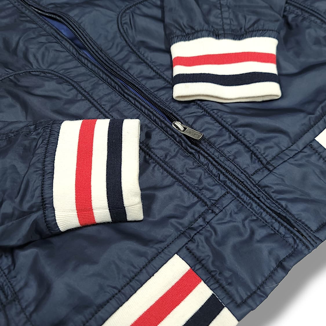 [M~L] 라코스테 네이비 블루종 바람막이 집업 자켓 상품이미지6