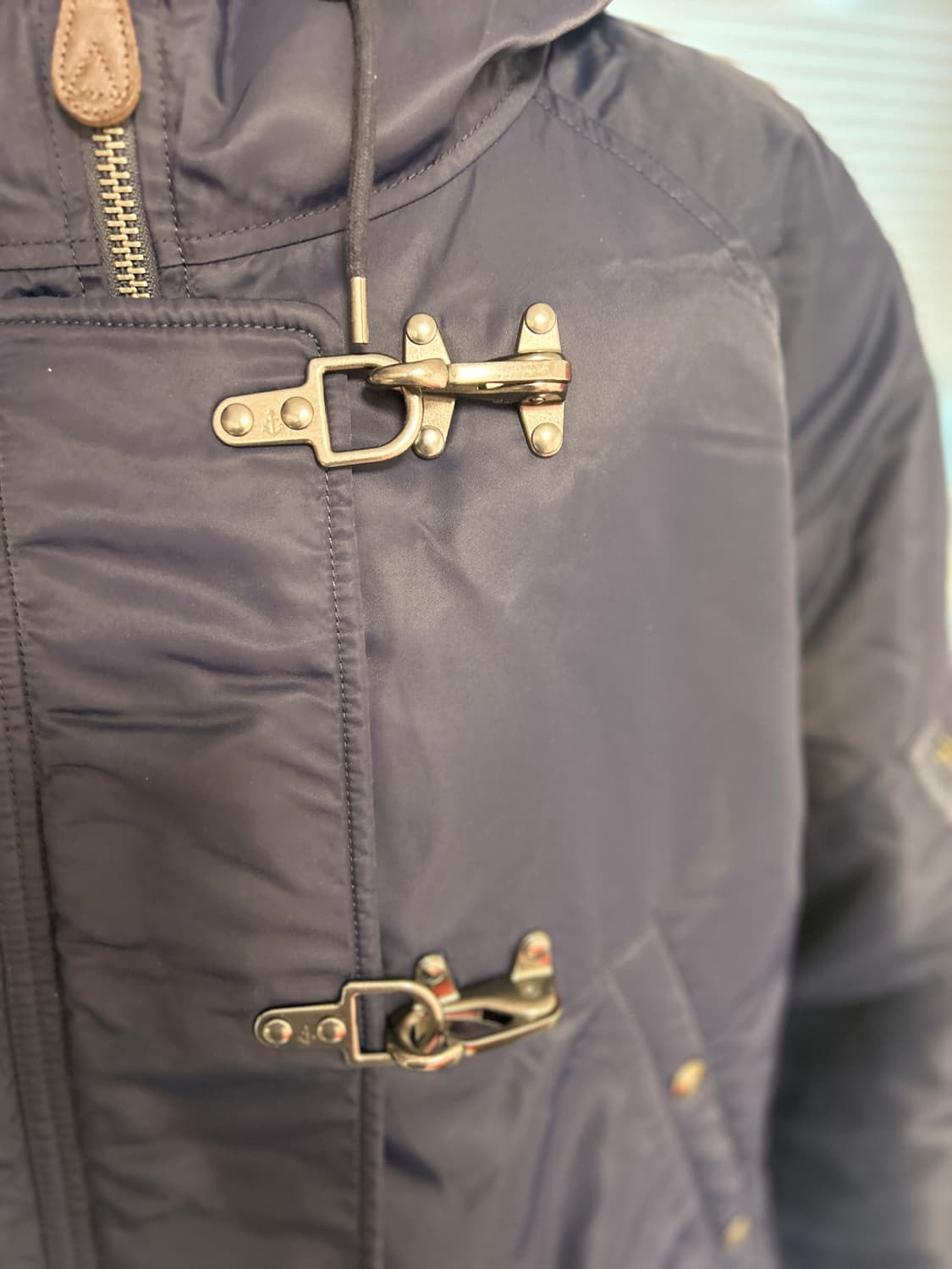 폴로 랄프로렌 파이어맨 네이비 다운 코트 XL 상품이미지3