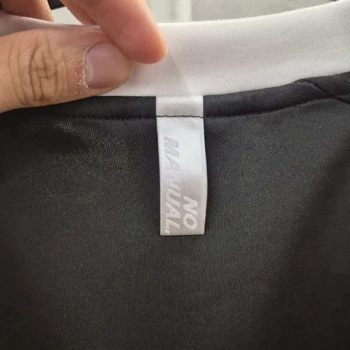 노매뉴얼 풋볼 저지 블랙 XL 상품이미지5
