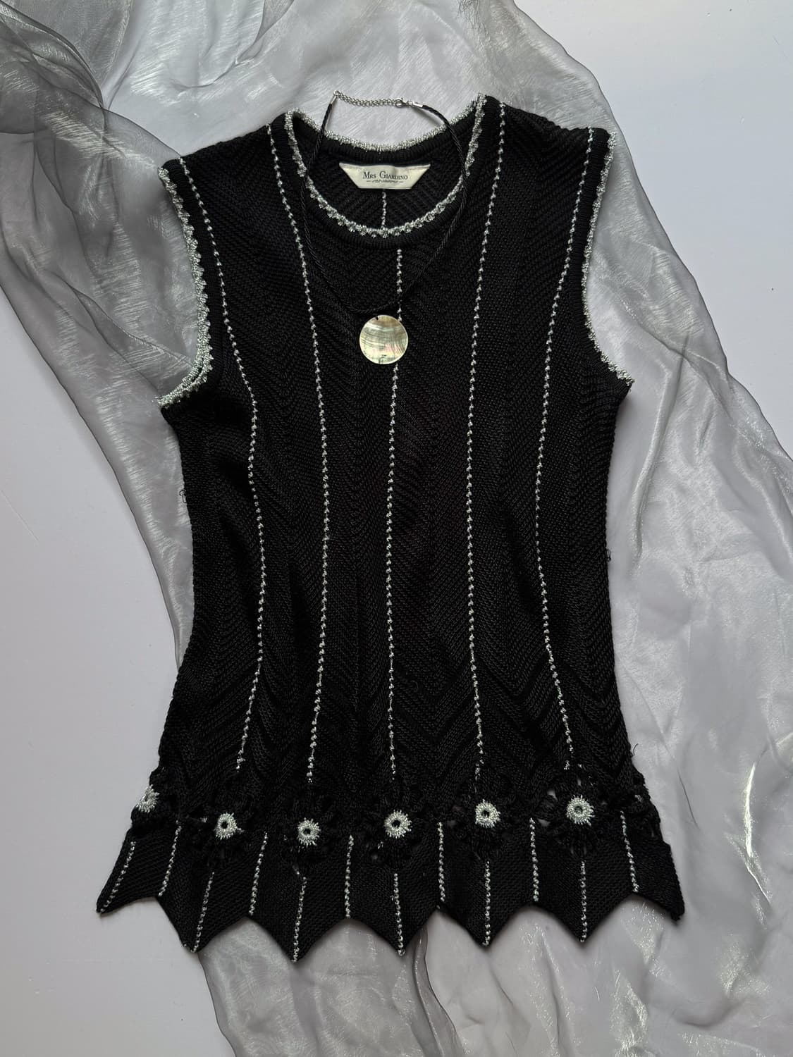 Silver Stitch Vest 0252 상품이미지1