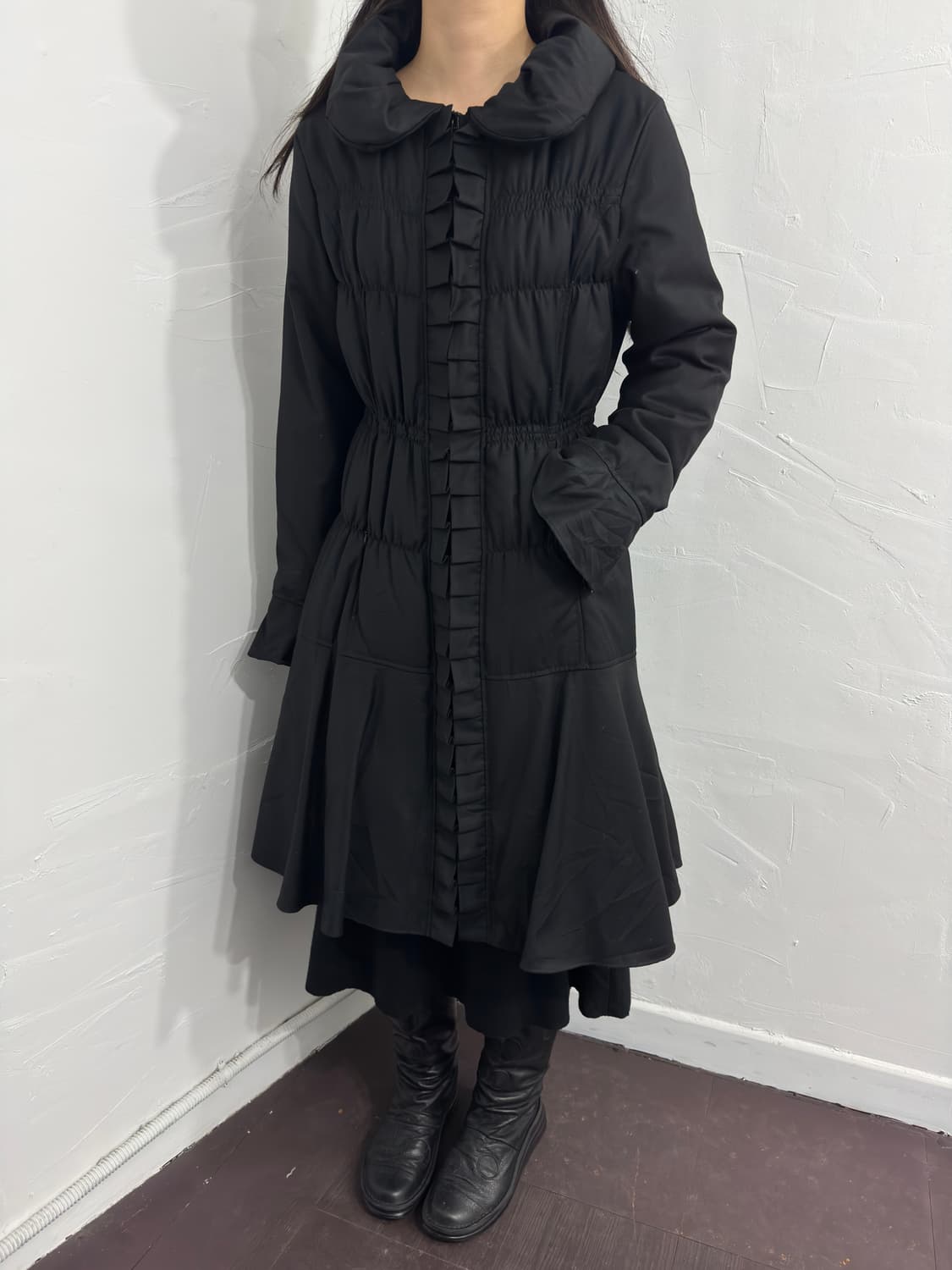 blue collection design twoway padding 상품이미지1