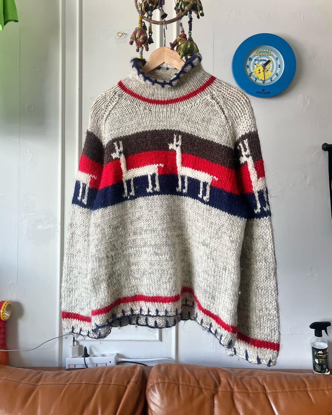 1980s SEVEN ISLAND Old Heavy Wool Knit 상품이미지3