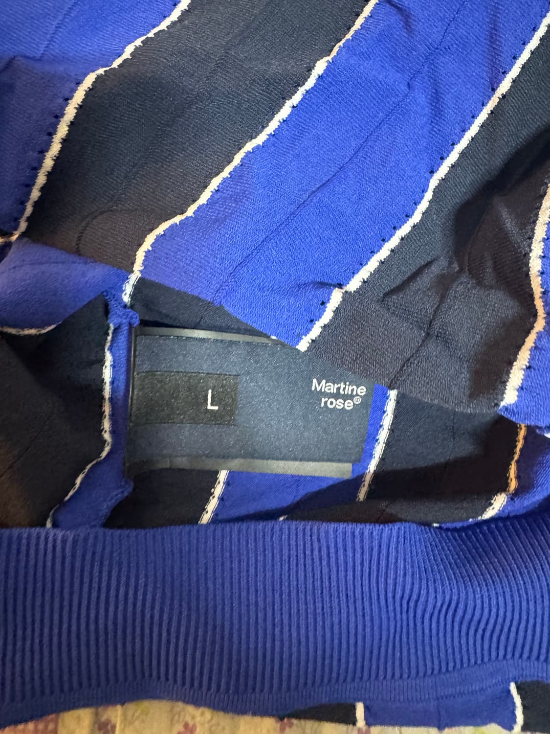 마틴로즈 로고 타이트 티셔츠 L 상품이미지3