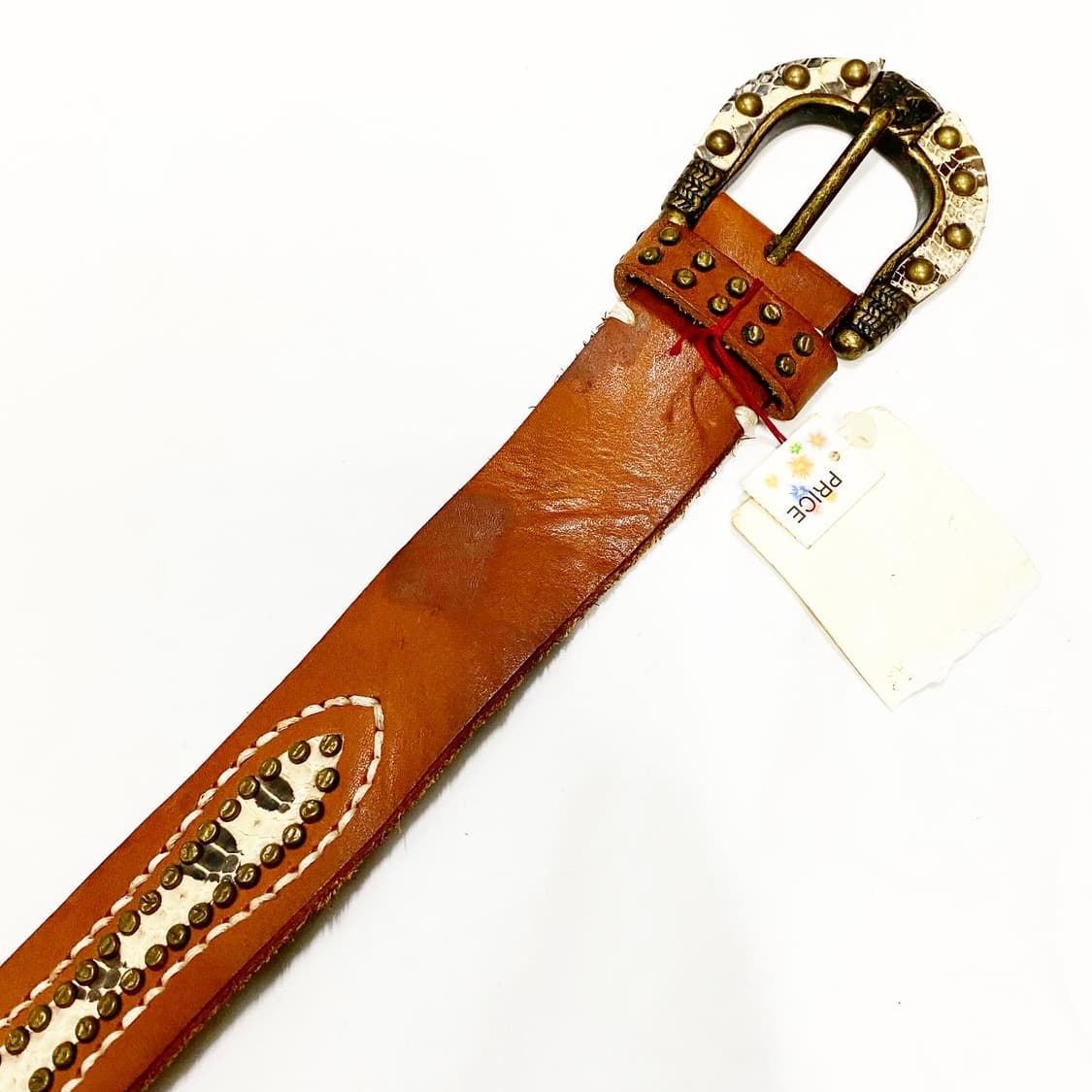 [신품] 웨스턴 스터드 벨트 상품이미지1