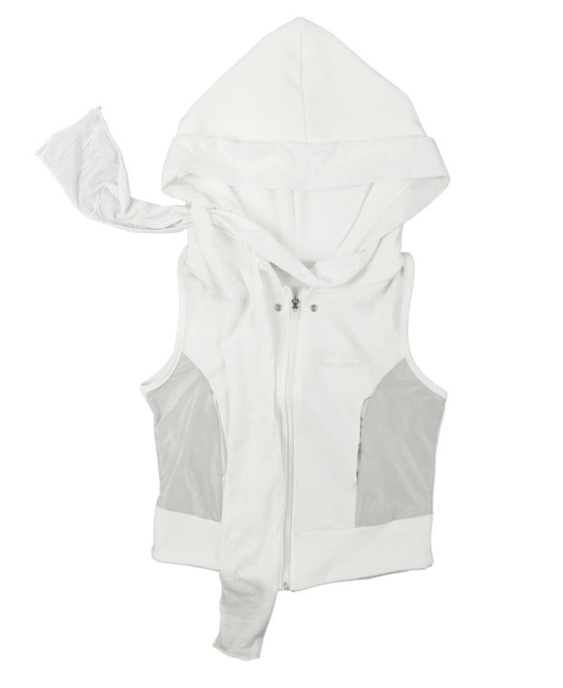 오호스 복서 후드집업 화이트 상품이미지1