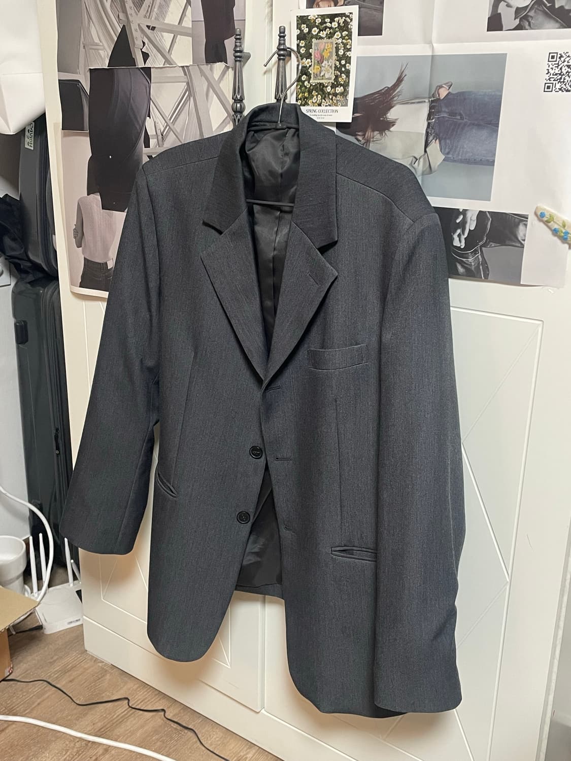 원로그 차콜 블레이저 자켓 상품이미지1