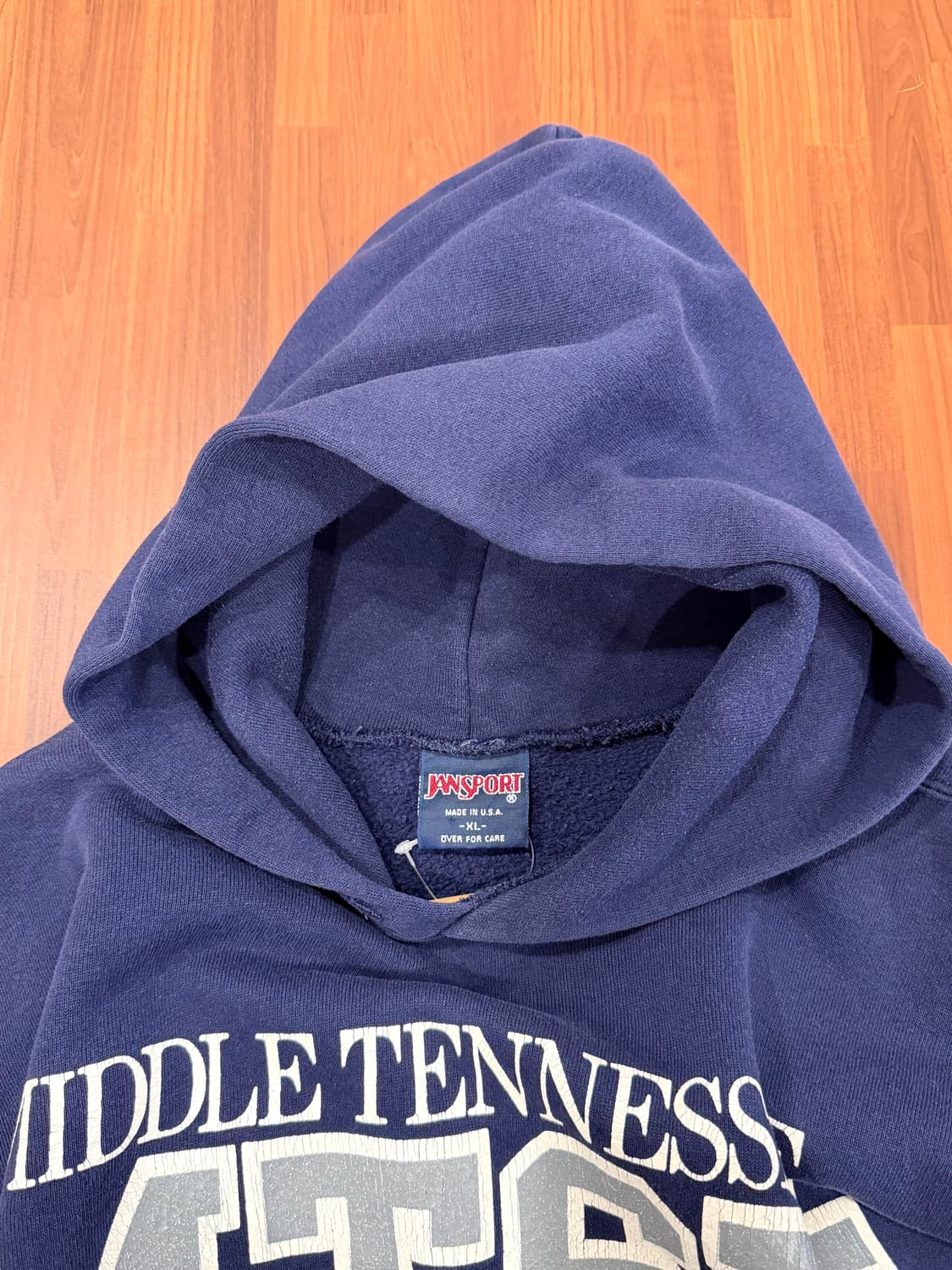 90s Jan Sport 잔스포츠 MTSU Univ 스웻 후드 (USA) 상품이미지8