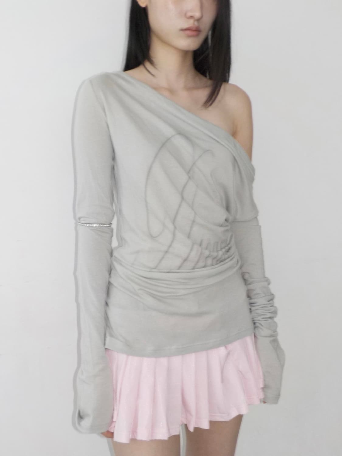 Dydoshop 다이도샵 디와이디오샵 드림 드레이프드 탑 상품이미지1