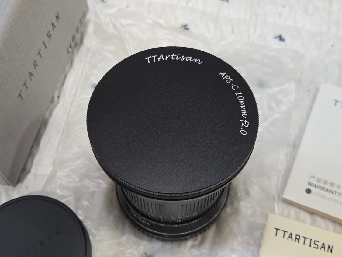 티티아티산 mf 10mm f2 니콘z마운트 APS-C (미사용.새상품) 상품이미지3