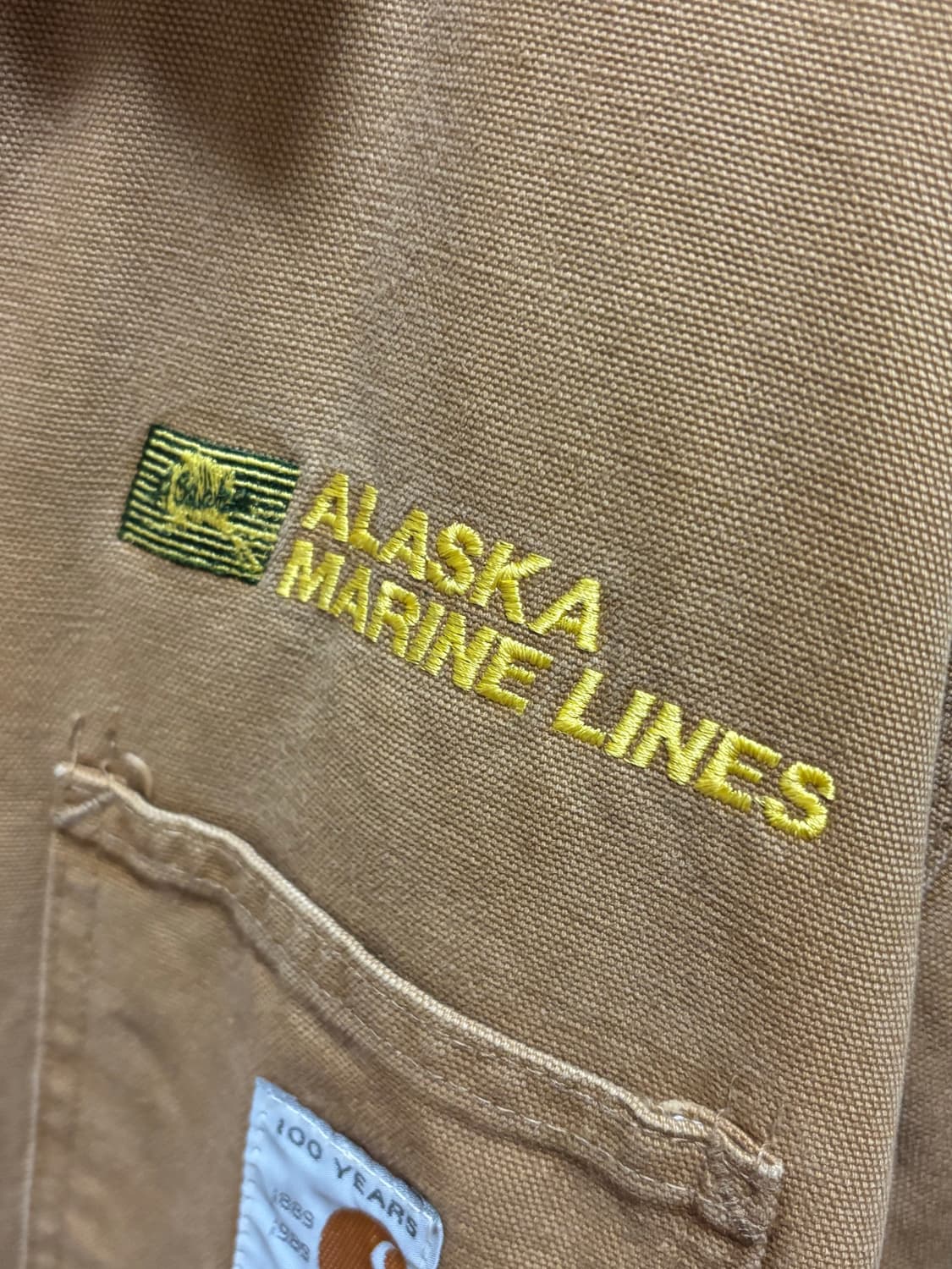 칼하트 80s 100주년 빈티지 초어코트 워크자켓 상품이미지5