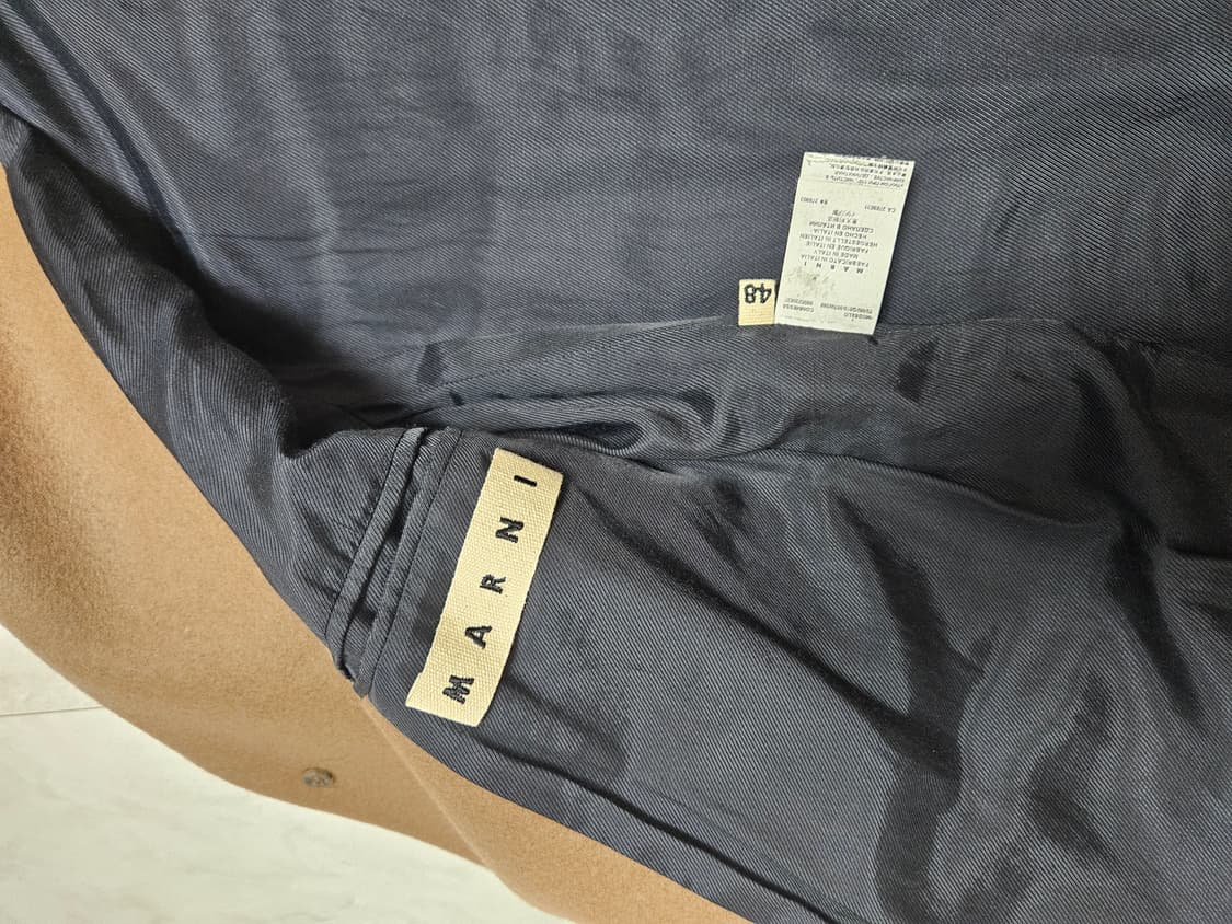 [S] 최종가 마르니 카멜 울 코트 상품이미지6