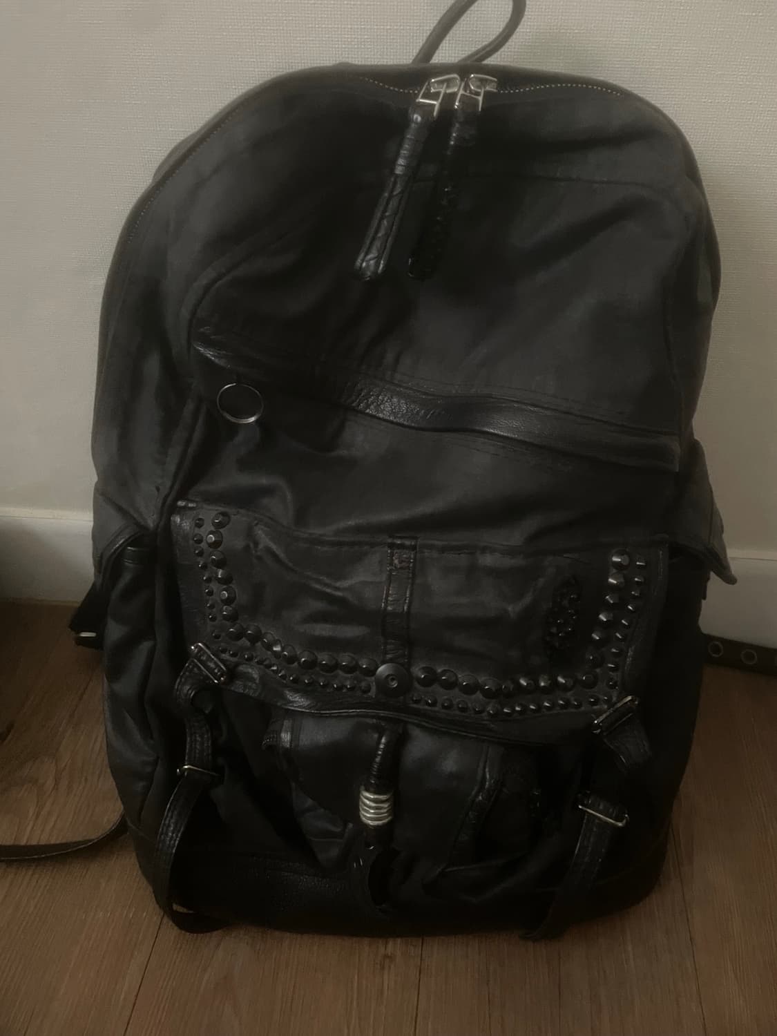 kmrii coating canvas estoc backpack 상품이미지2