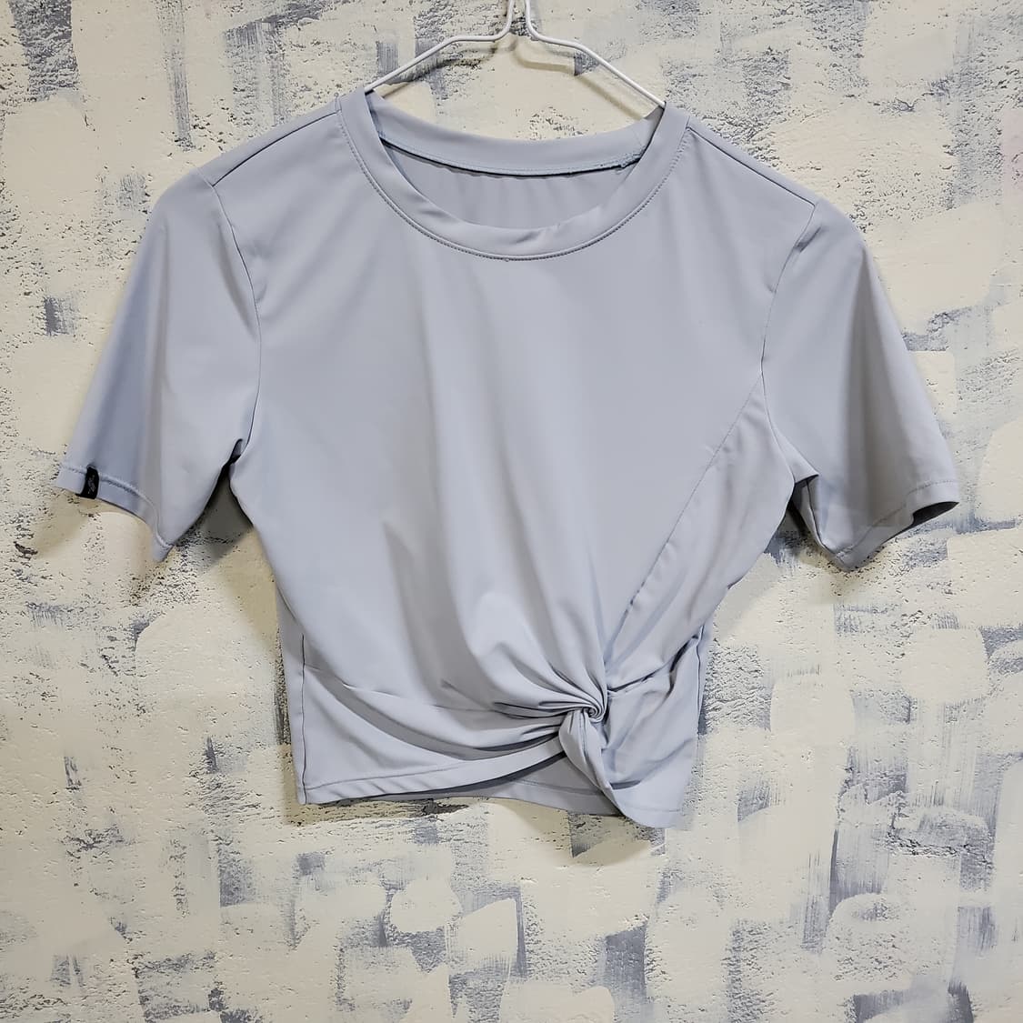 젝시믹스 크롭 기능성 반팔티 상품이미지1