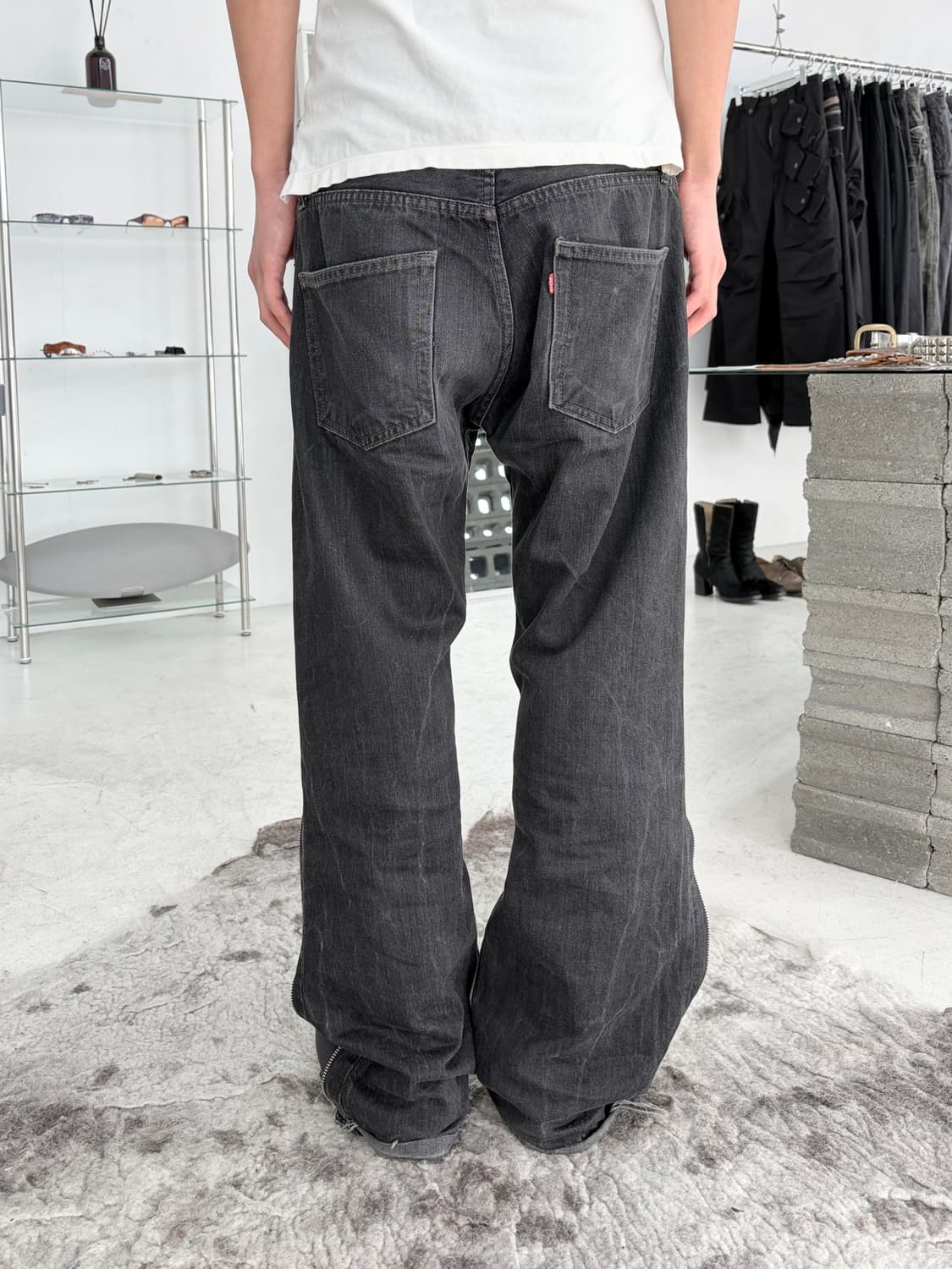 디스커버드 리빌드 풀집 데님 팬츠 상품이미지3