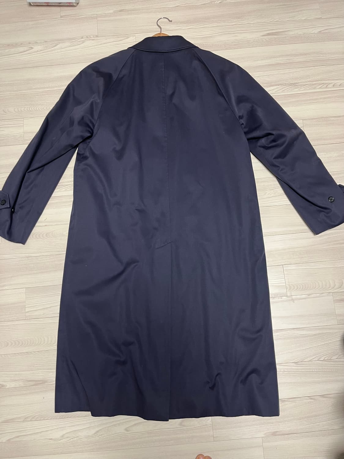 버버리 트렌치코트 네이비  상품이미지1