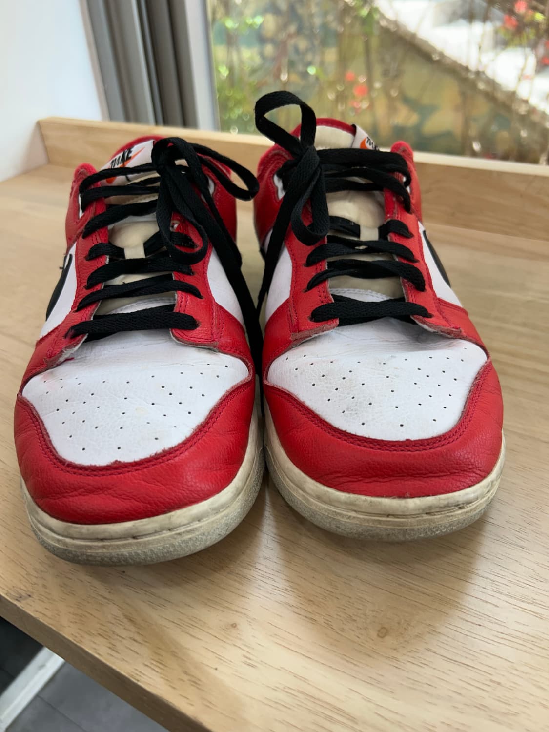 나이키 덩크 로우 레트로 프리미엄 유니버시티 레드 블랙 290 상품이미지4