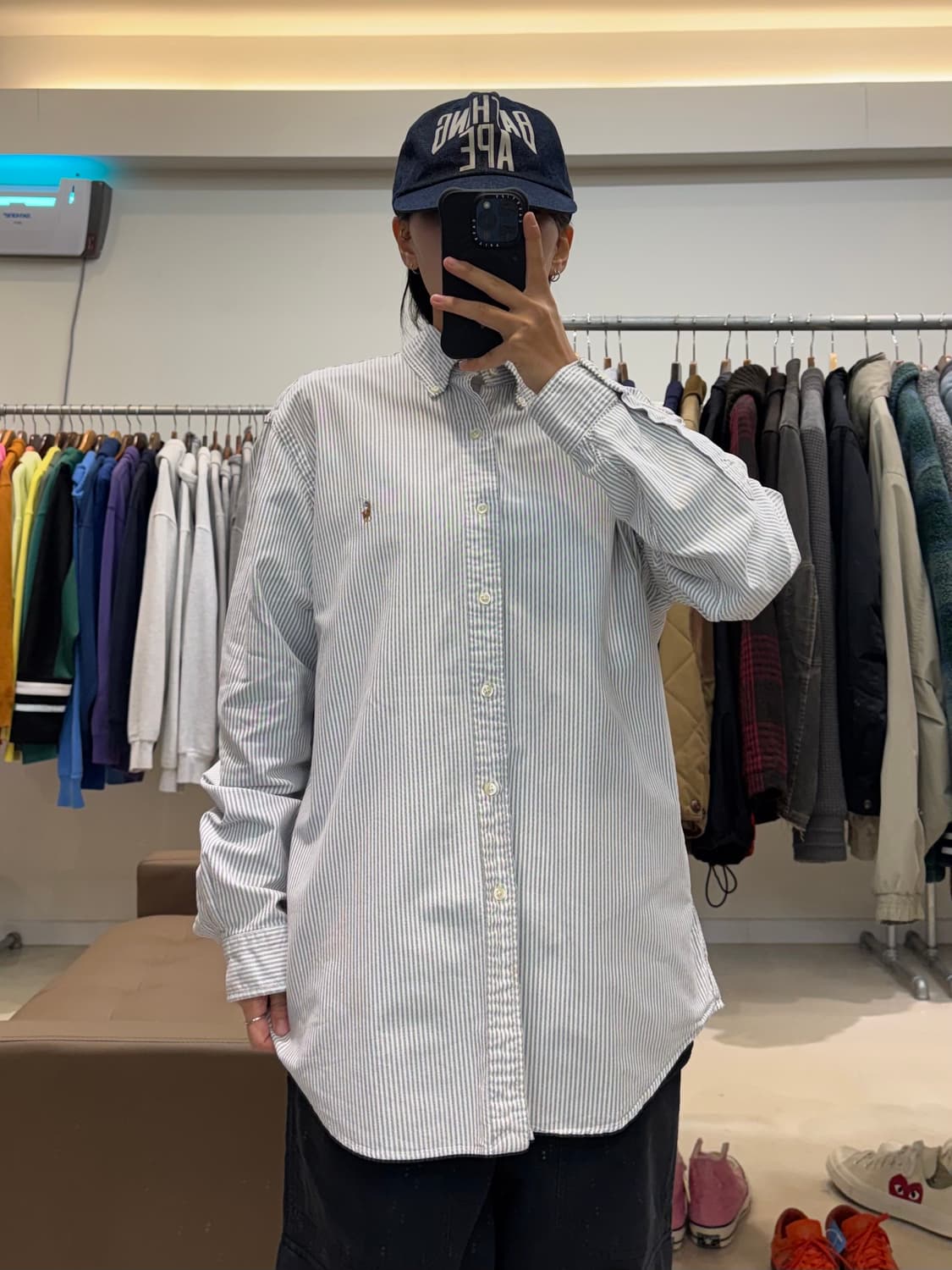 폴로 랄프로렌 스트라이프 셔츠 상품이미지6