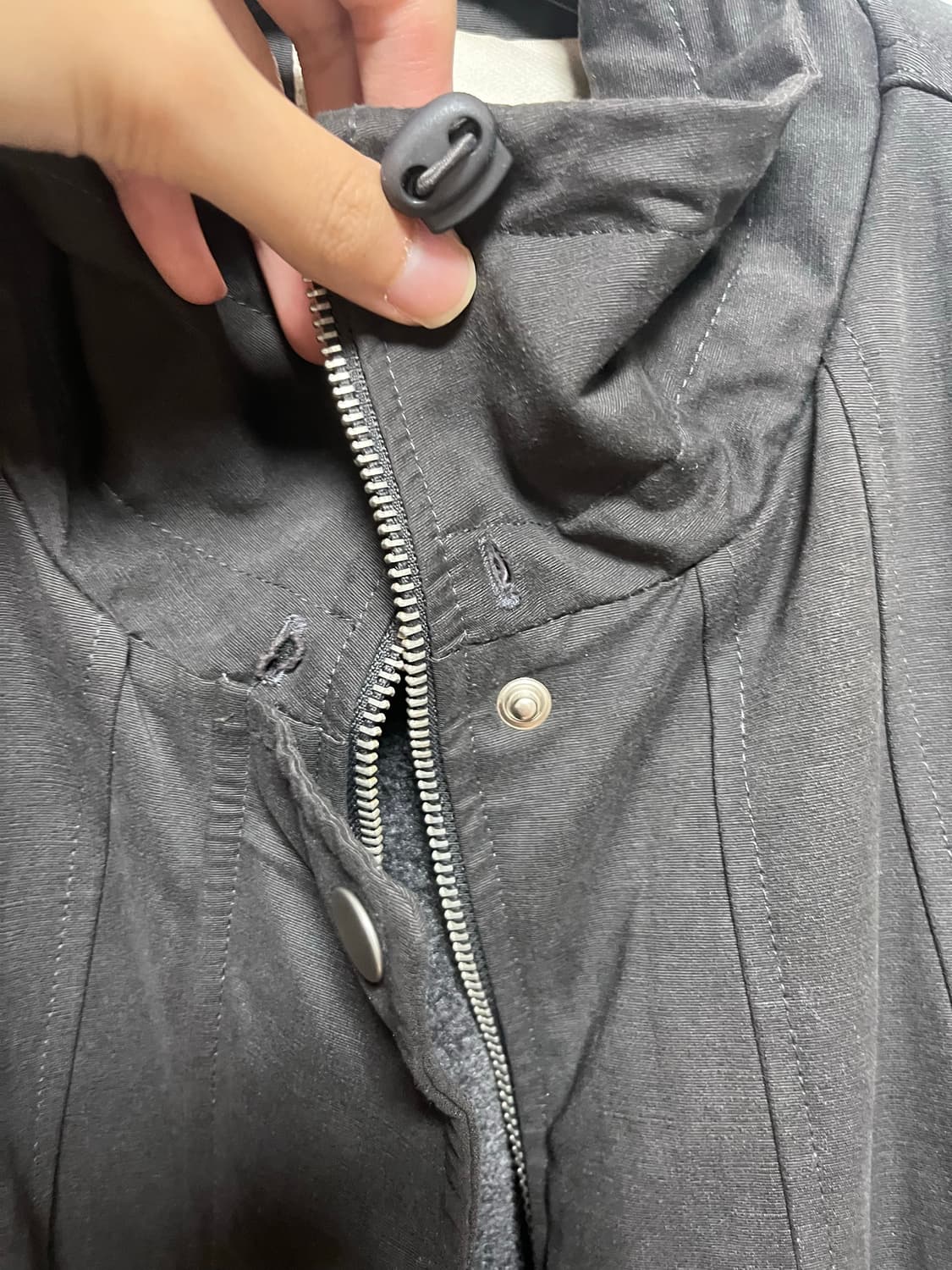 Typeservice Pleated Fleece Long Jumper 상품이미지4