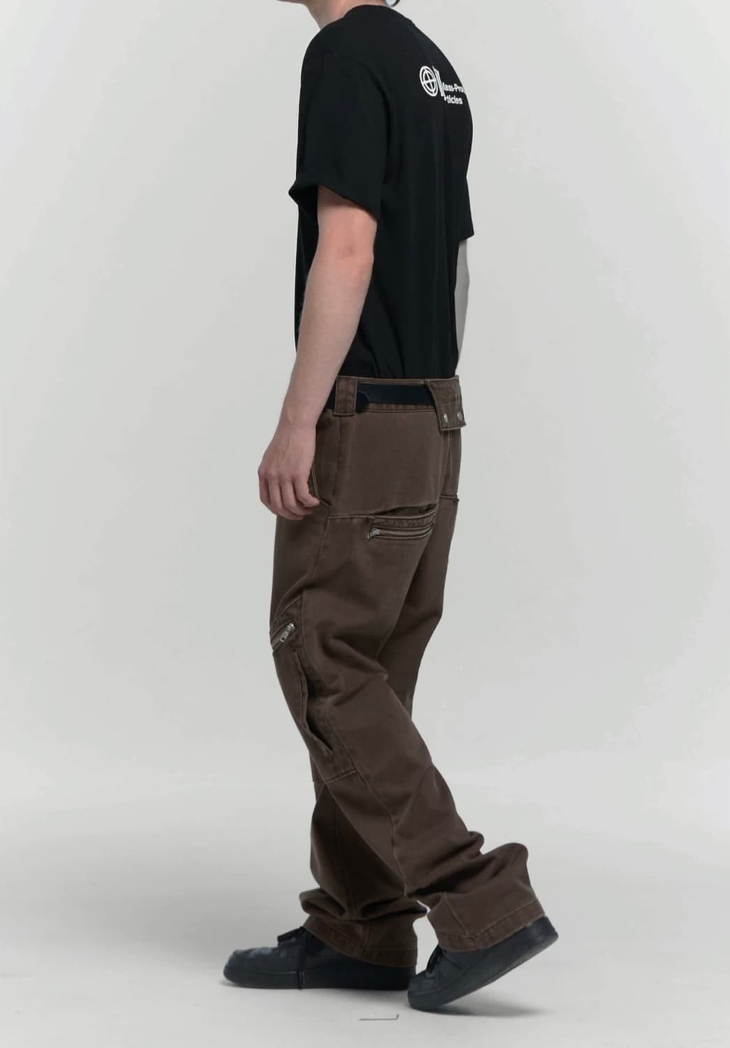 플라스틱프로덕트 Mpa 포켓 팬츠 (브라운) 상품이미지5